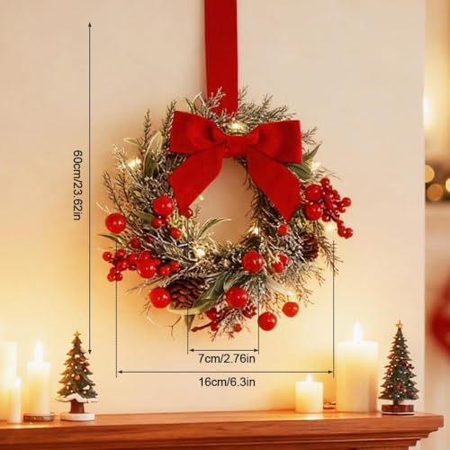 Small Christmas Wreath, 6