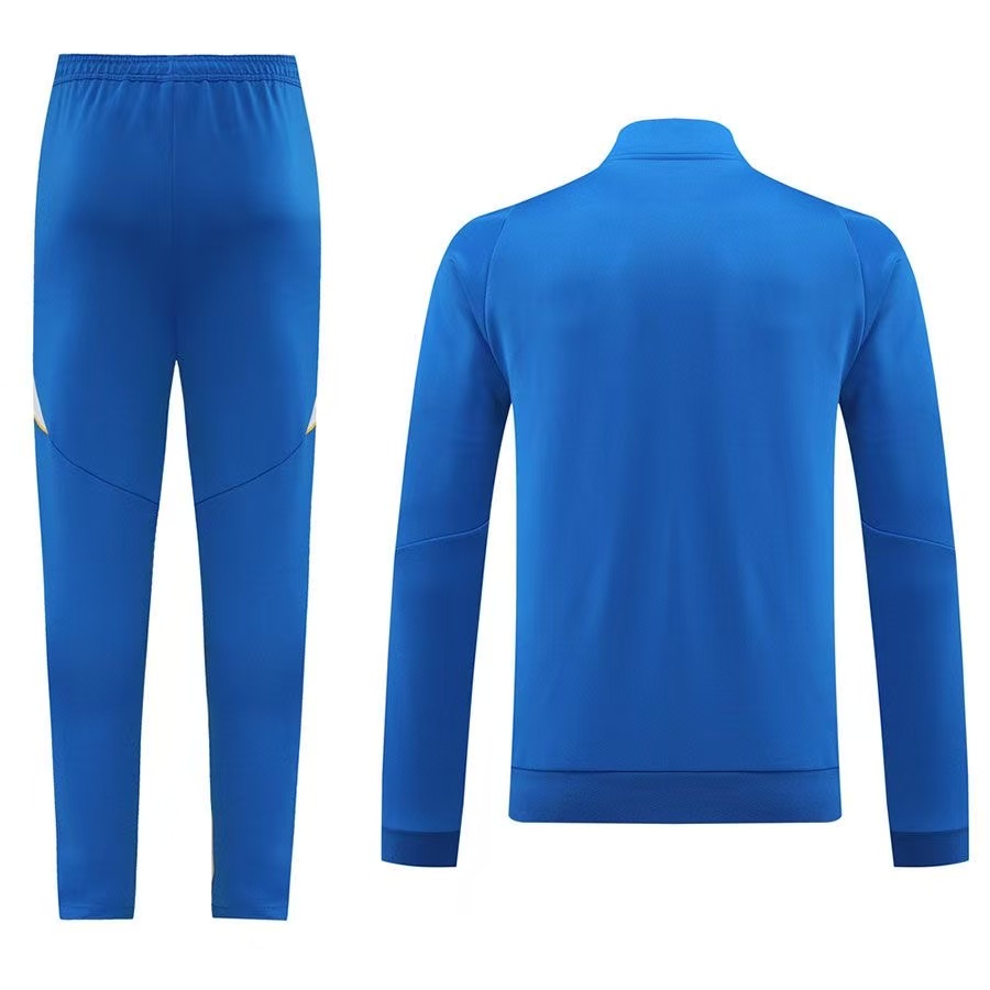 Boca Juniors 2025/26 Training Tracksuit Set Men Football Jacket + Pants Blue AEROREADY