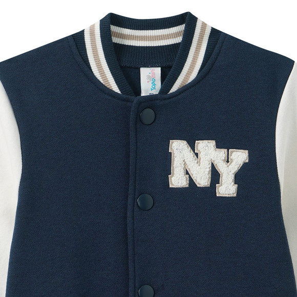 Topomini Baby Sweatjacke im College-Style