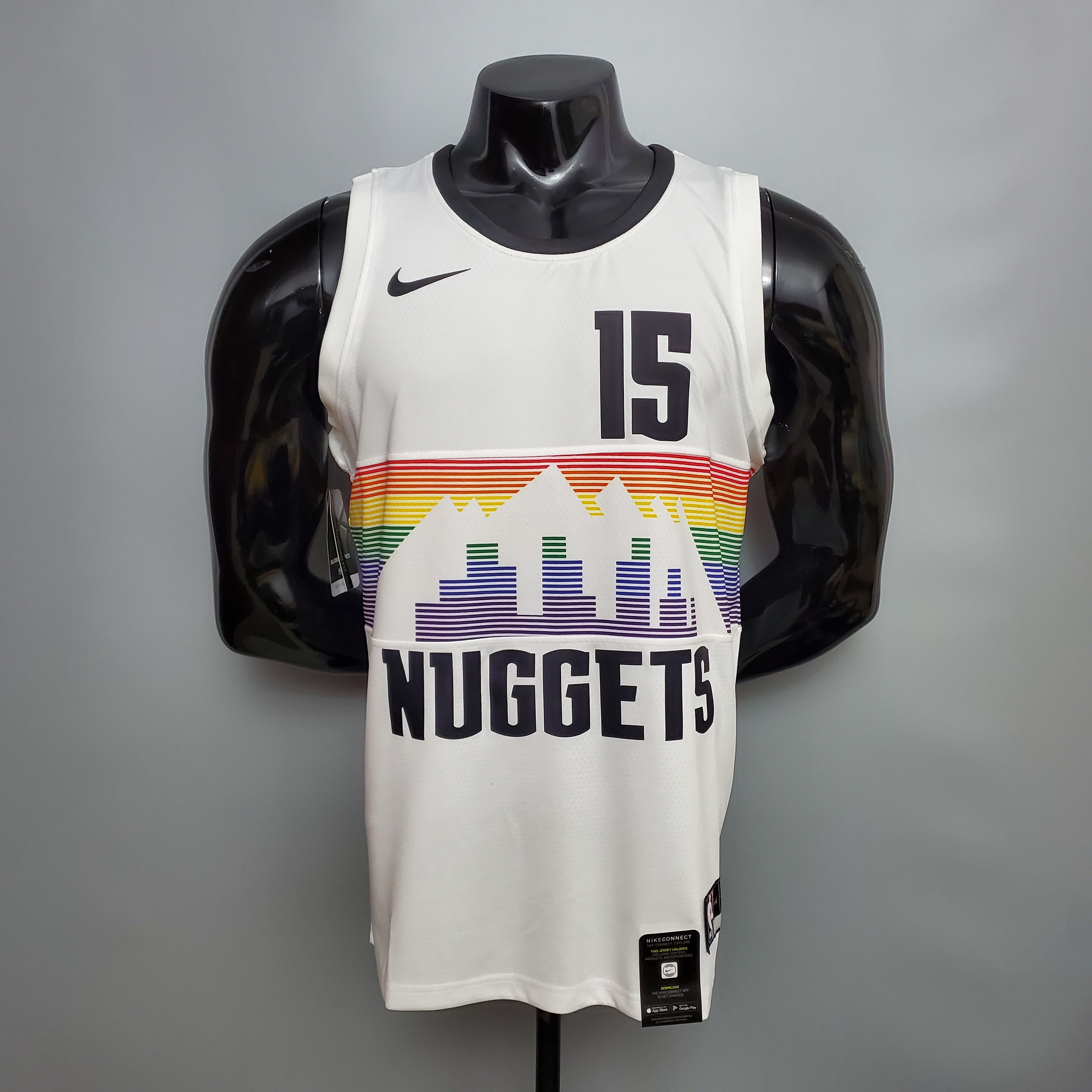 Nikola Jokic Denver Nuggets City Edition Swingman Jersey White