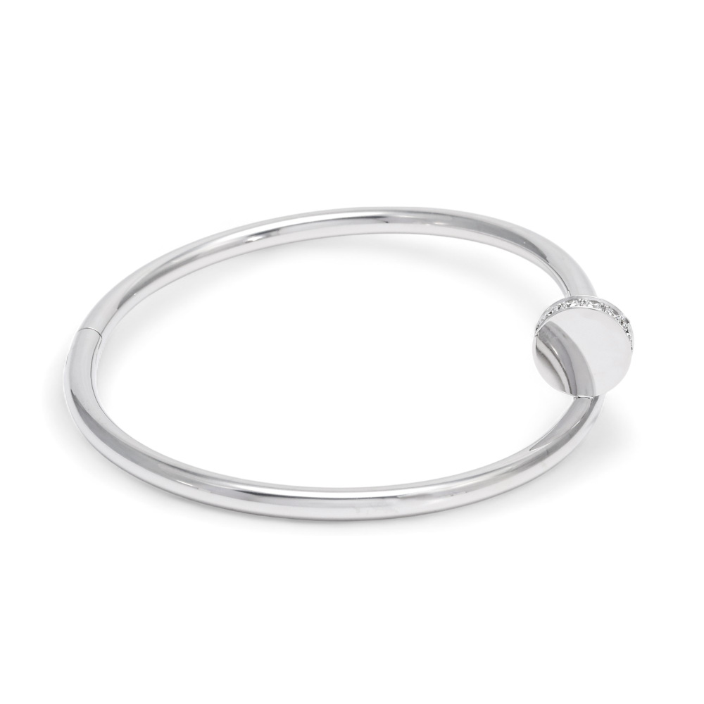 Cartier Juste un Clou Bracelet 18K White Gold Diamond B6048700