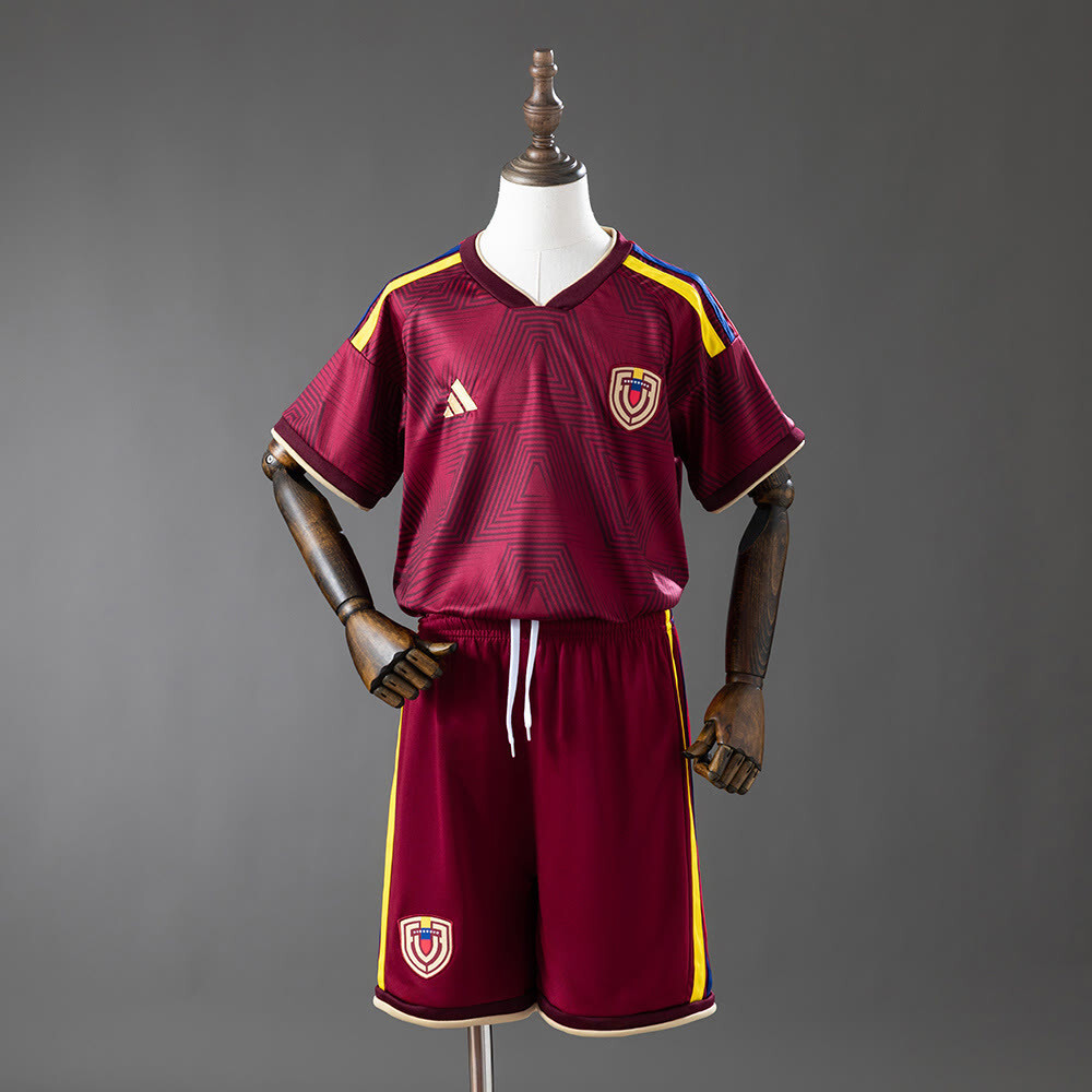 Kids Venezuela 2026 World Cup Home Kit