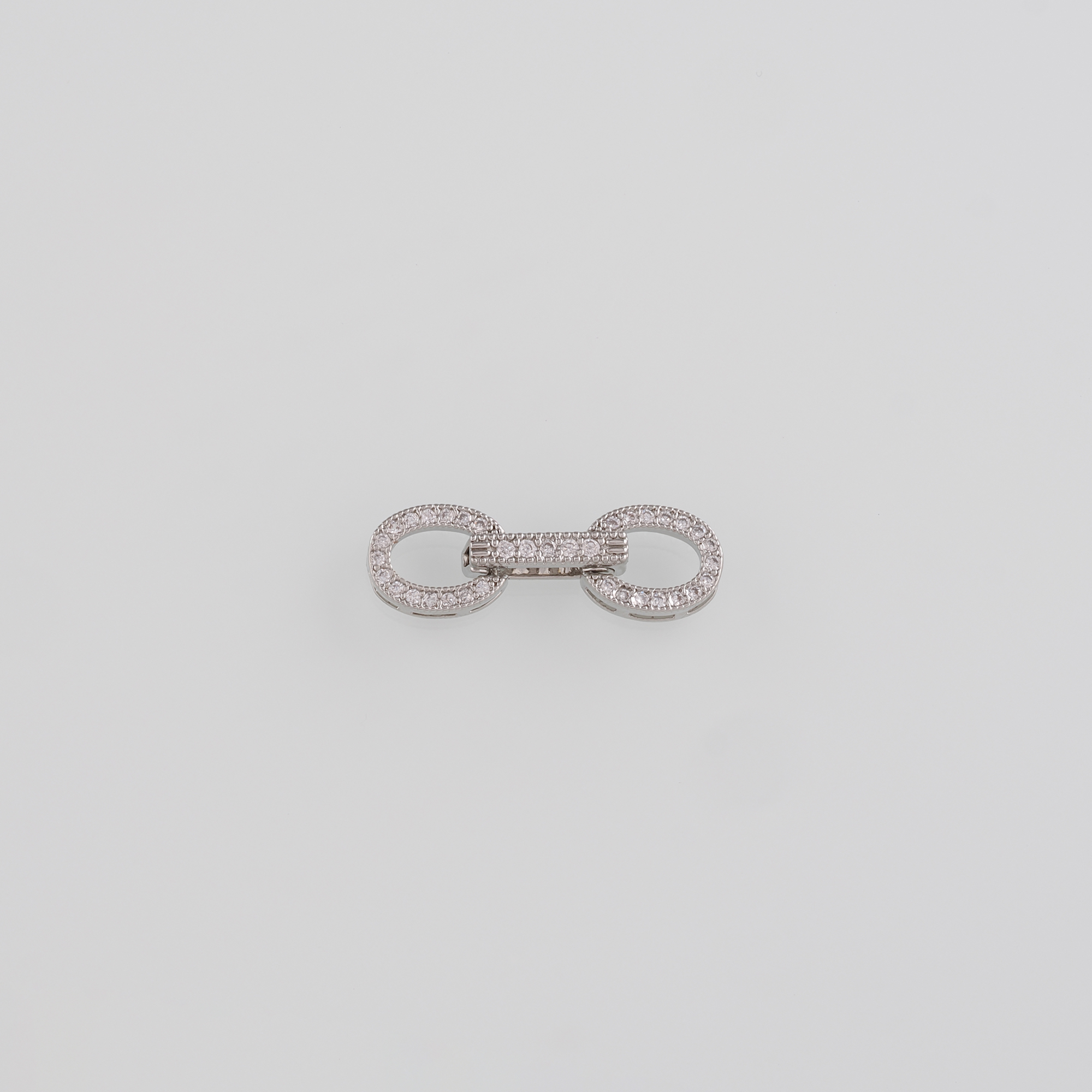 18K Gold Filled Oval End Clasp,Hook Clasps,Connector End Cap Clasp for DIY Jewelry Necklace Bracelet