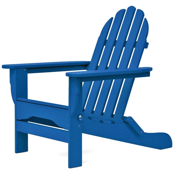 Nelson Recycled Plastic Folding Adirondack Chair by Havenside Home