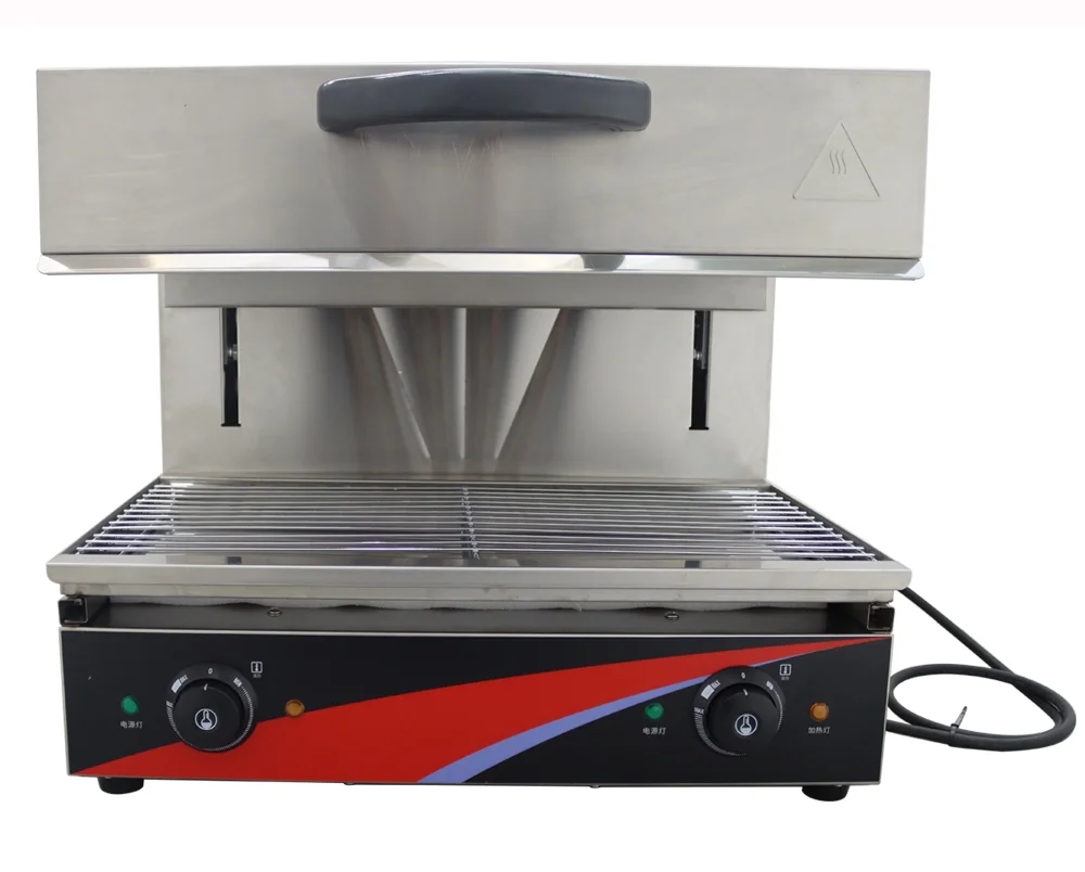 TECHTONGDA Electric Lift-up Salamander 220V Commercial Kitchen Equipment