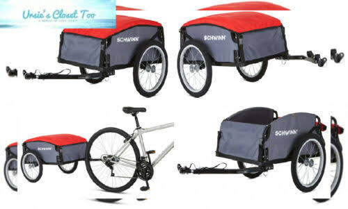Schwinn Daytripper Cargo Trailer - Red/Gray