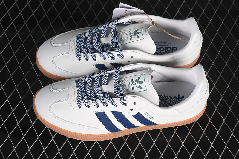 Adidas Originals Samba Og Off White/Dark Blue/Clear Sky JI3907