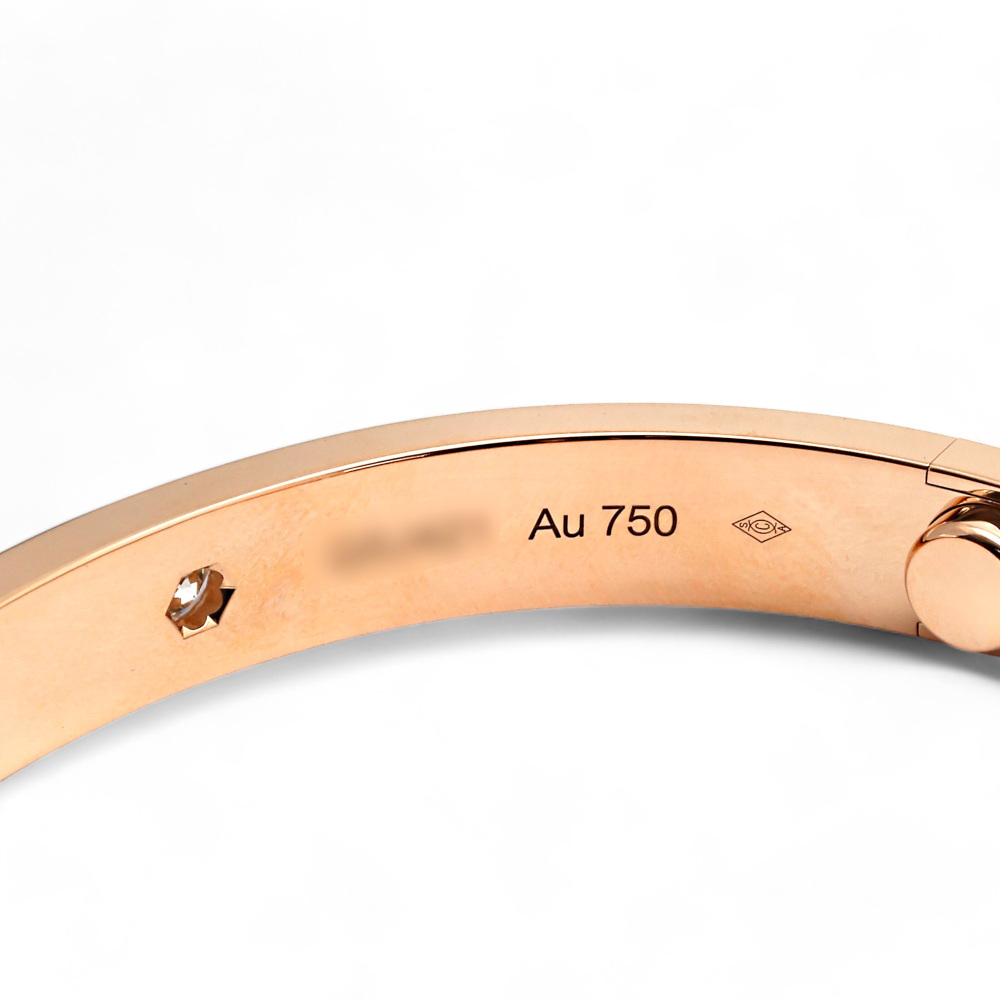 Cartier Love Bracelet 18K Rose Gold Diamond B6069900