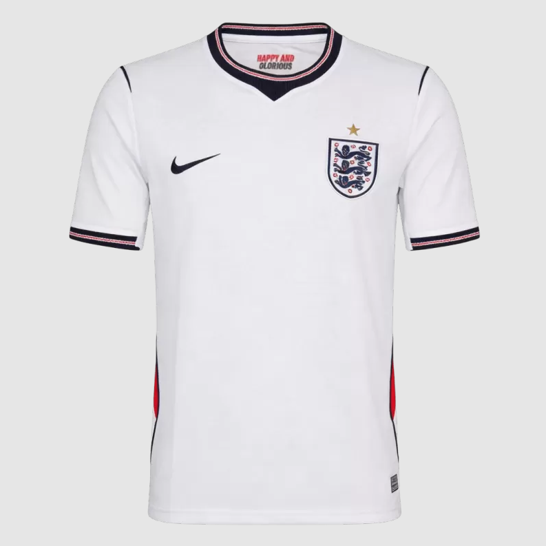 England Home Soccer Jersey World Cup 2026