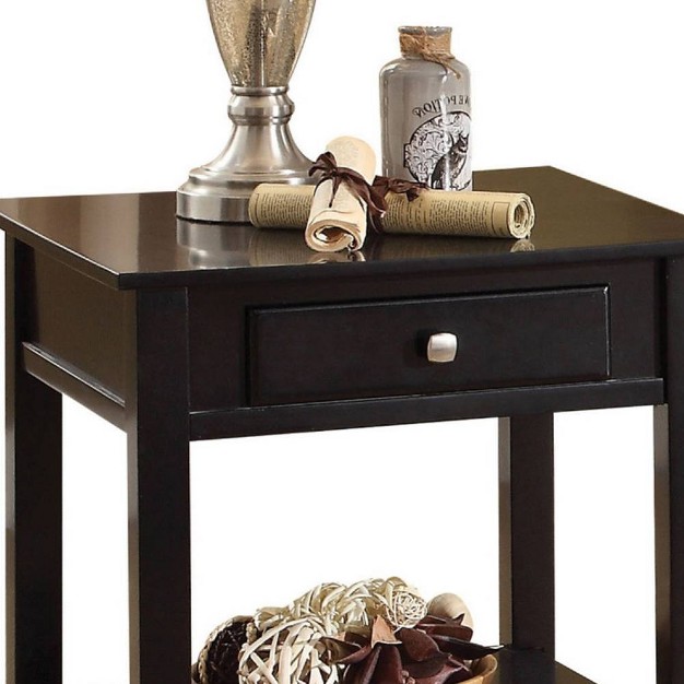 Malachi Accent Table Black Acme Furniture
