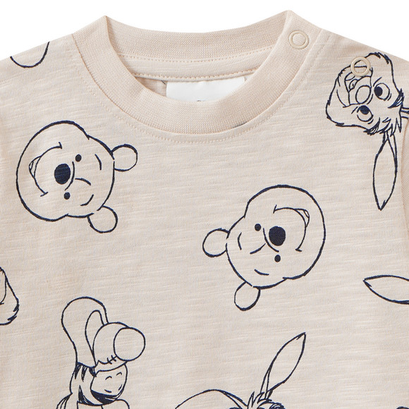 Topomini Winnie Puuh T-Shirt mit Allover-Print