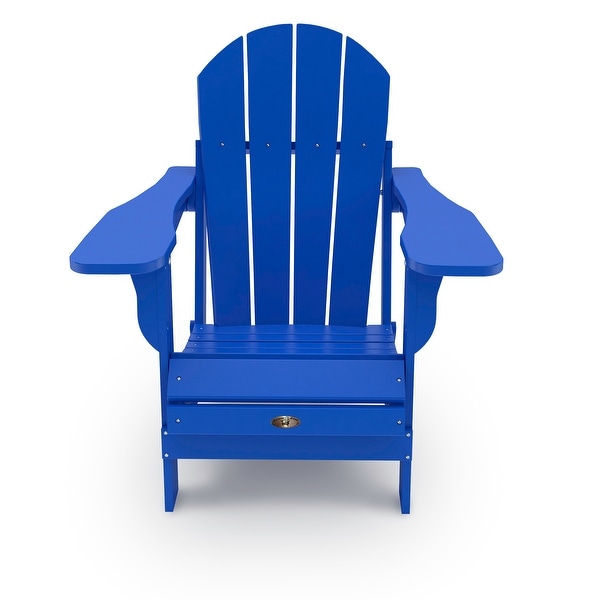 Leisure Line Recycled Plastic Folding Adirondack Chair