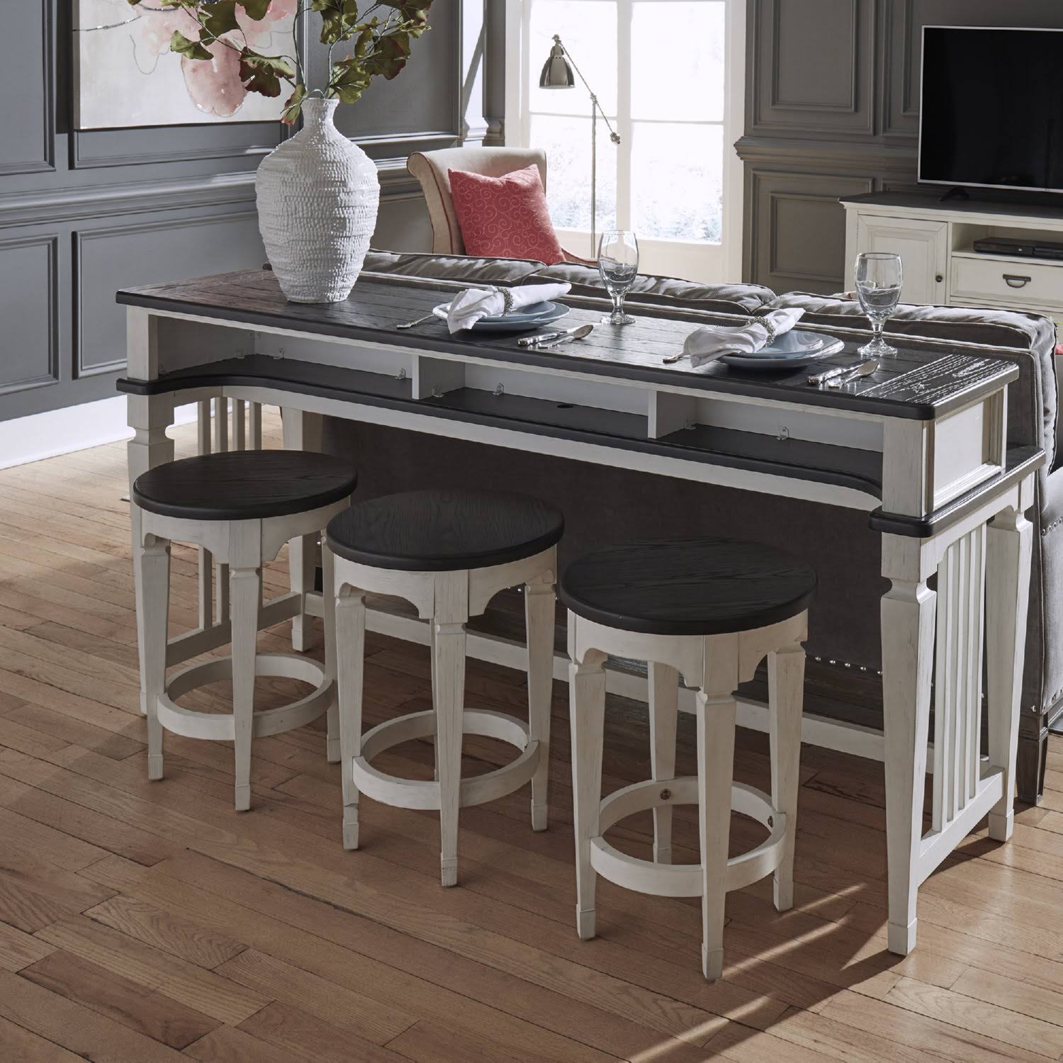 Liberty Furniture Allyson Park Console Stool