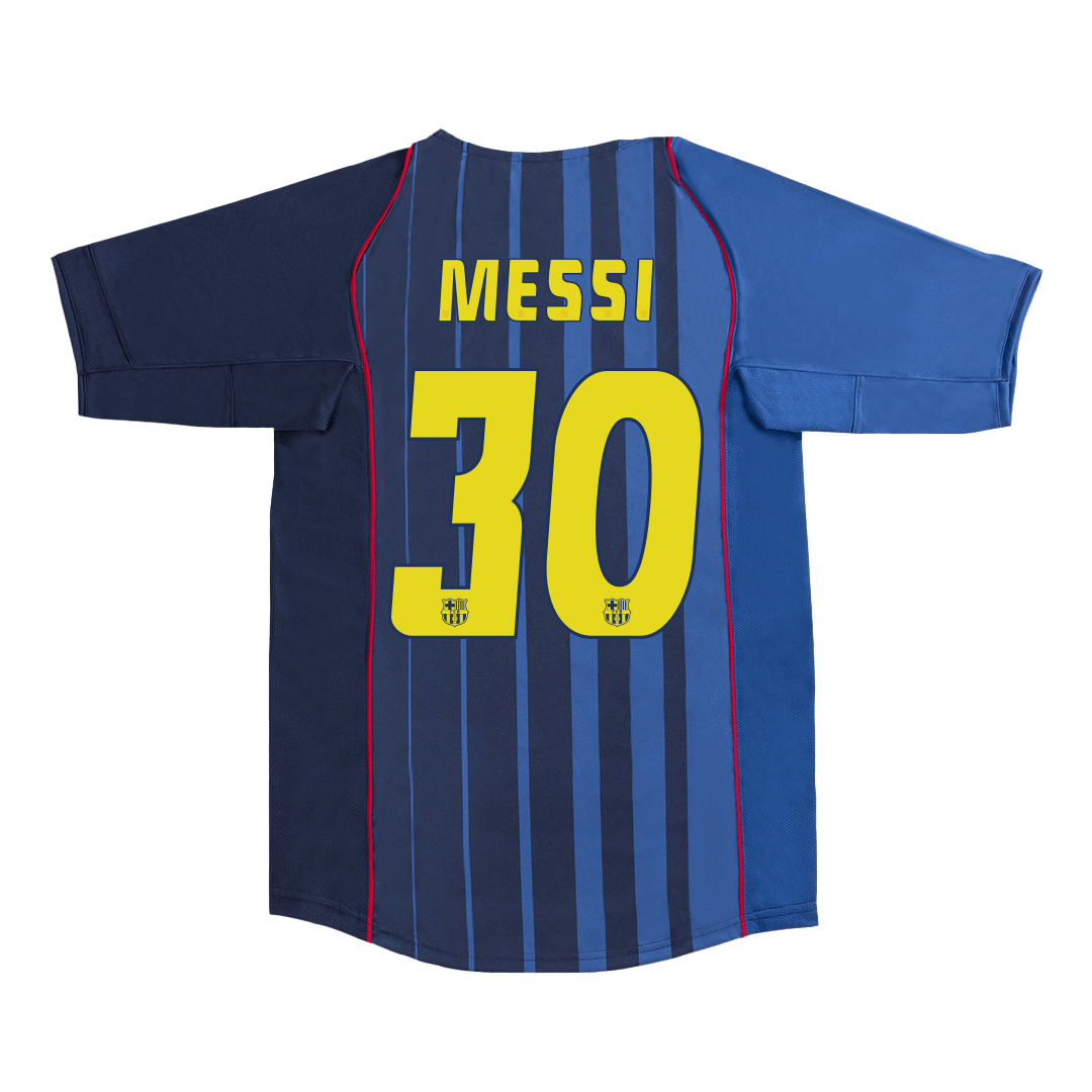 Retro Soccer Jersey MESSI #30 Barcelona Away 2004/05