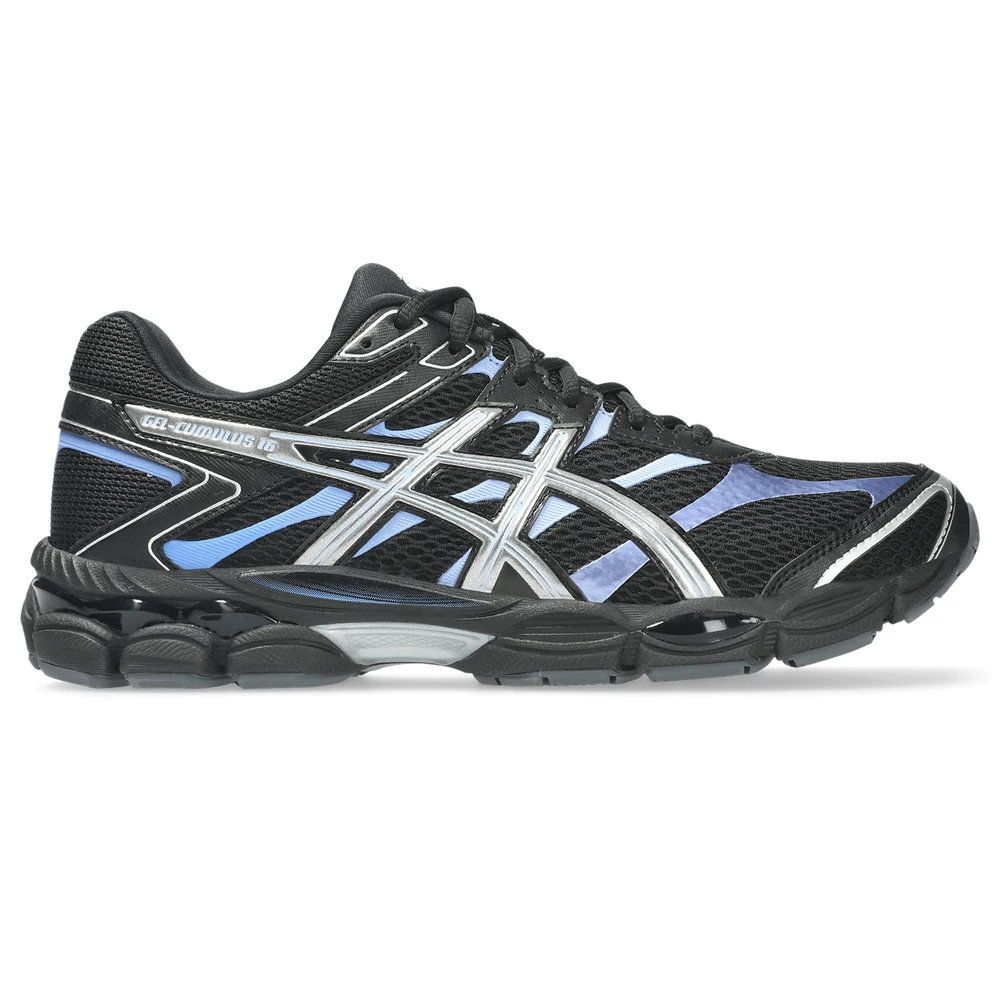 ASICS Gel-Cumulus 16 Black Pure Silver Blue 1203A888-001