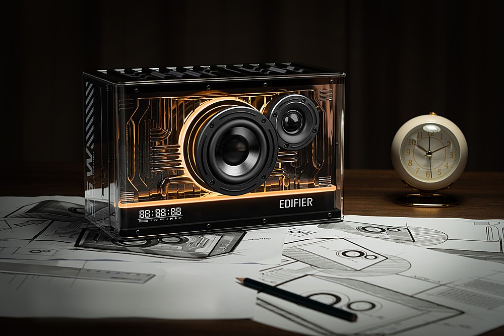 Edifier - QD35 40W Bluetooth Speaker with 35W GaN Charger (Each) - Multi