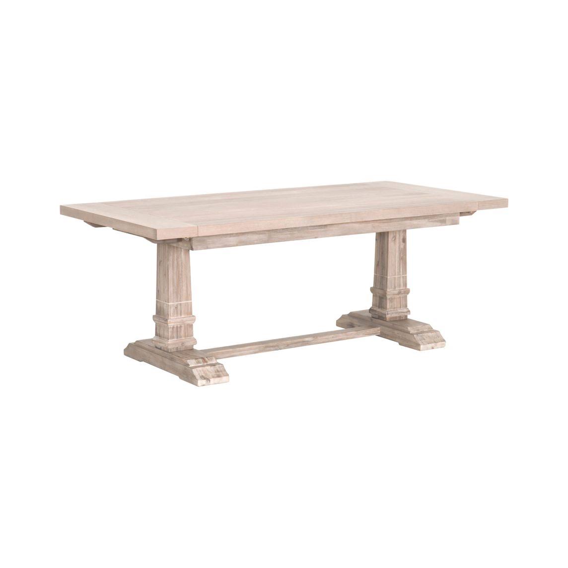 Hudson Traditions Natural Gray Large Dining Bench