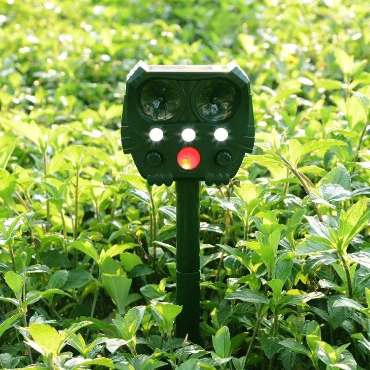 Ultrasonic Cat Repeller -Solar Powered-Get Rid of Cat