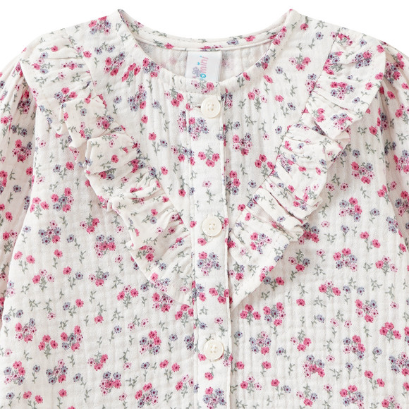Topomini Baby Musselin-Bluse mit Blümchen-Print