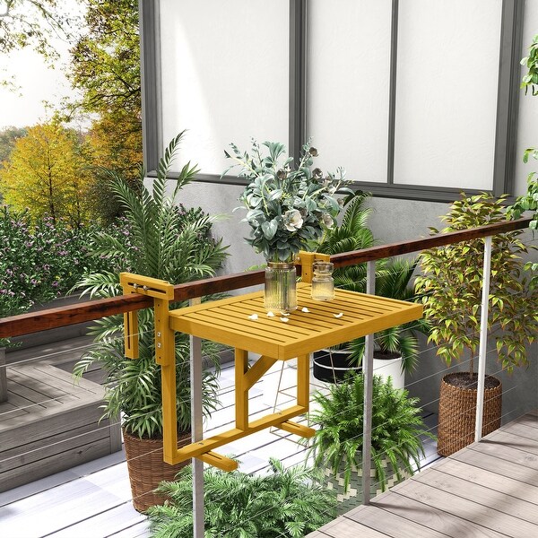 Balcony Railing Table