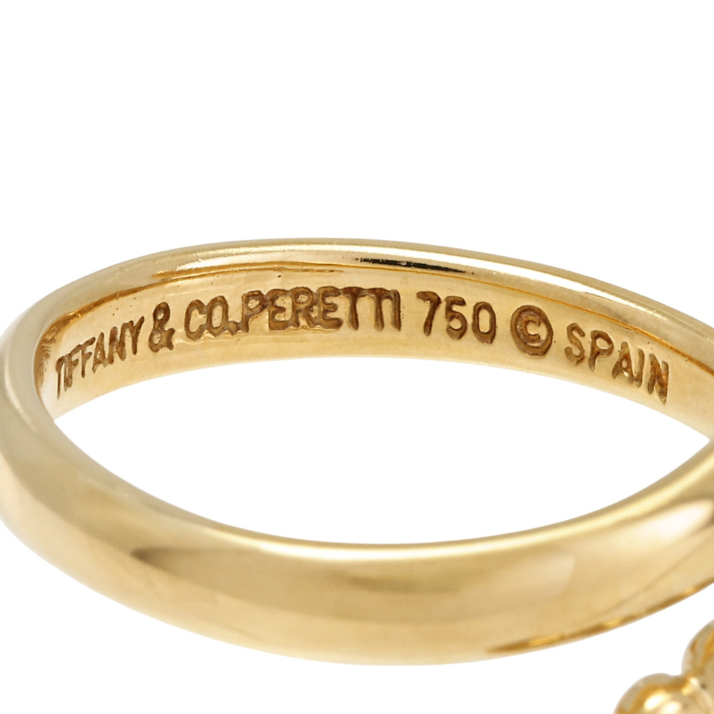 Tiffany & Co. Elsa Peretti Ring 18K Yellow Gold Diamond 60088559