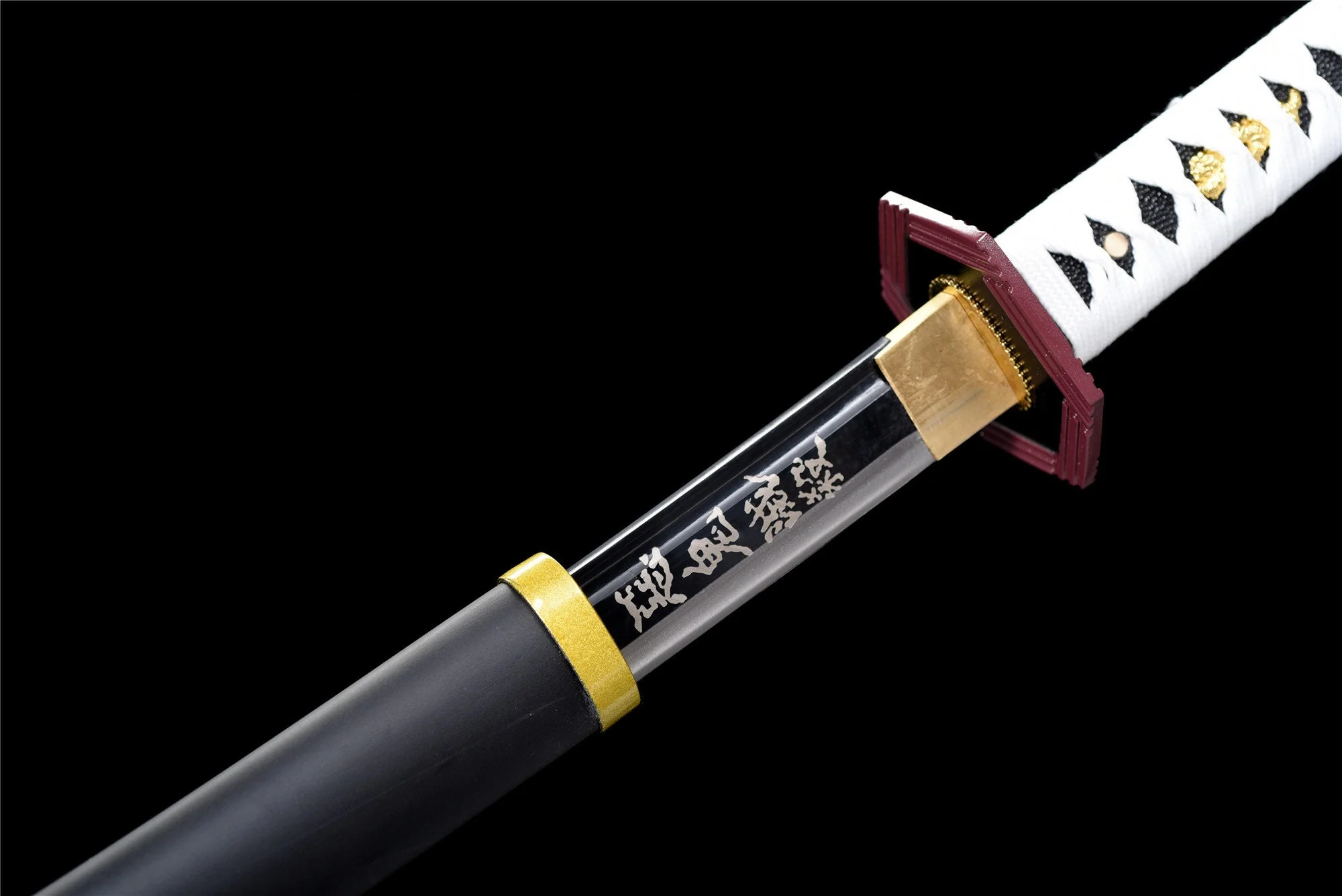 Giyuu Katana – Roasted Black Blade, Full Tang