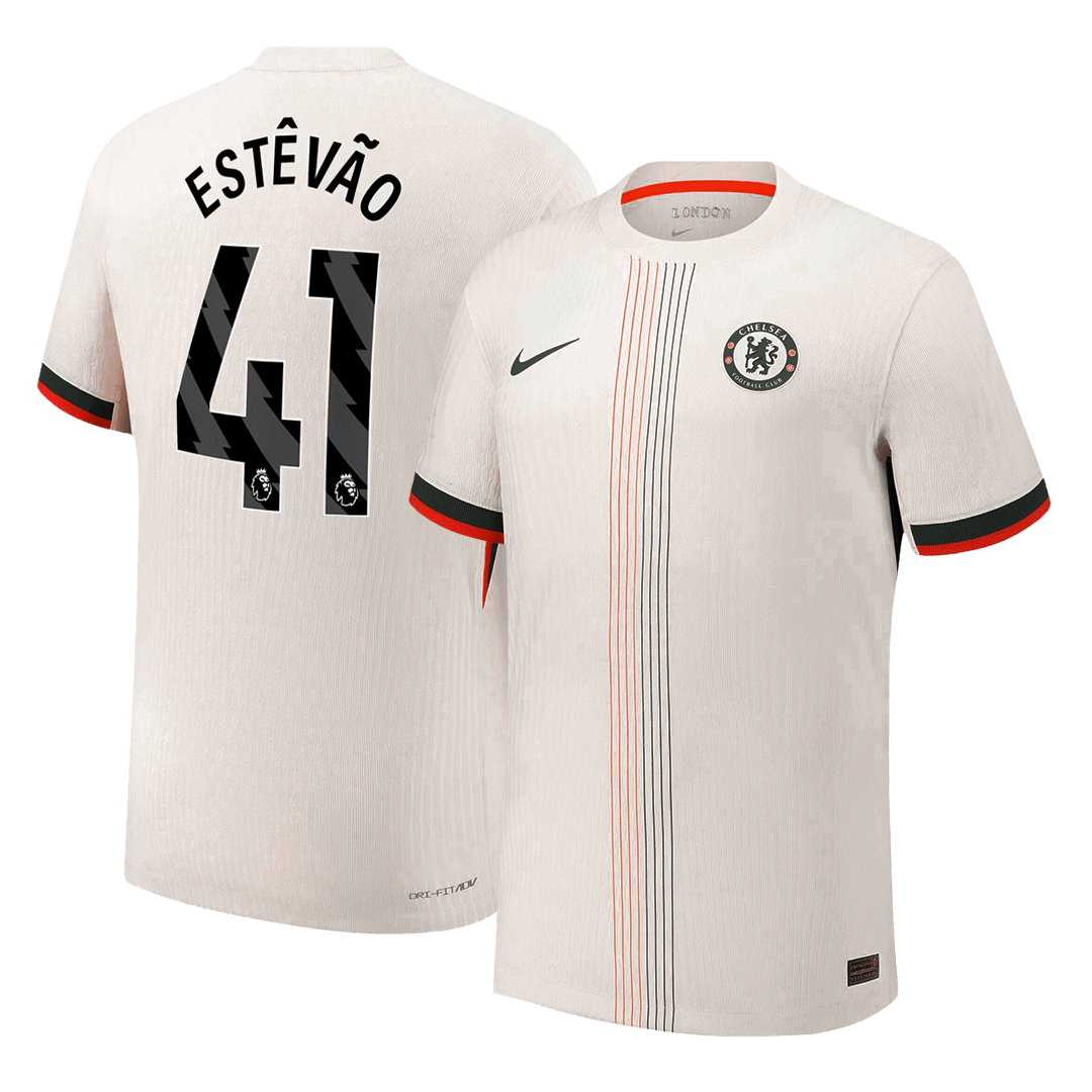 ESTÊVÃO #41 Chelsea Away Player Version Jersey 2025/26