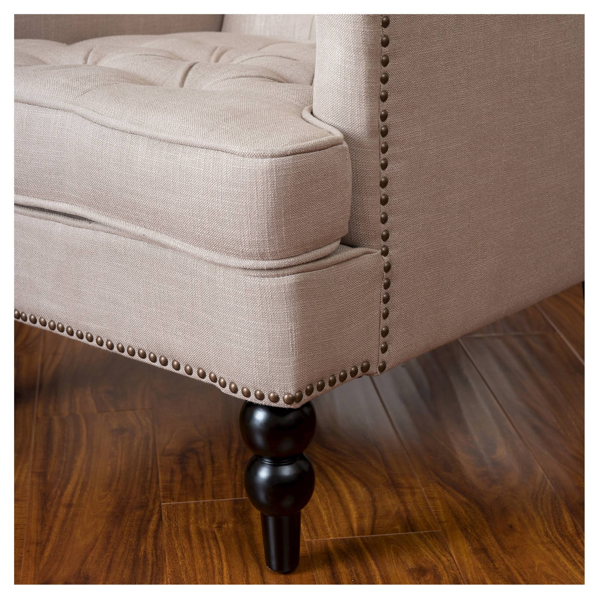 Christopher Knight Home Malone Beige Club Chair
