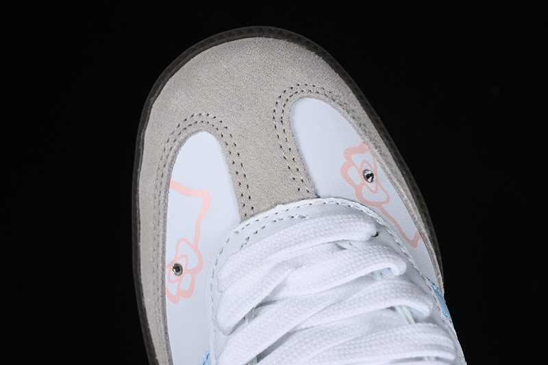 Adidas Samba Og White/Pink/Blue IG0024