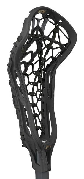 STX Crux 600 Head with Crux Mesh Pro Lacrosse Head - Black