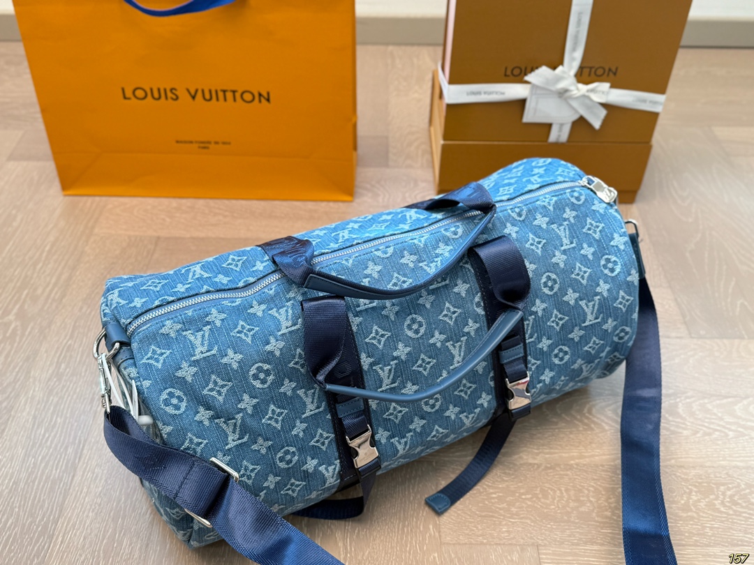 LV new denim travel bag - cnluxepick