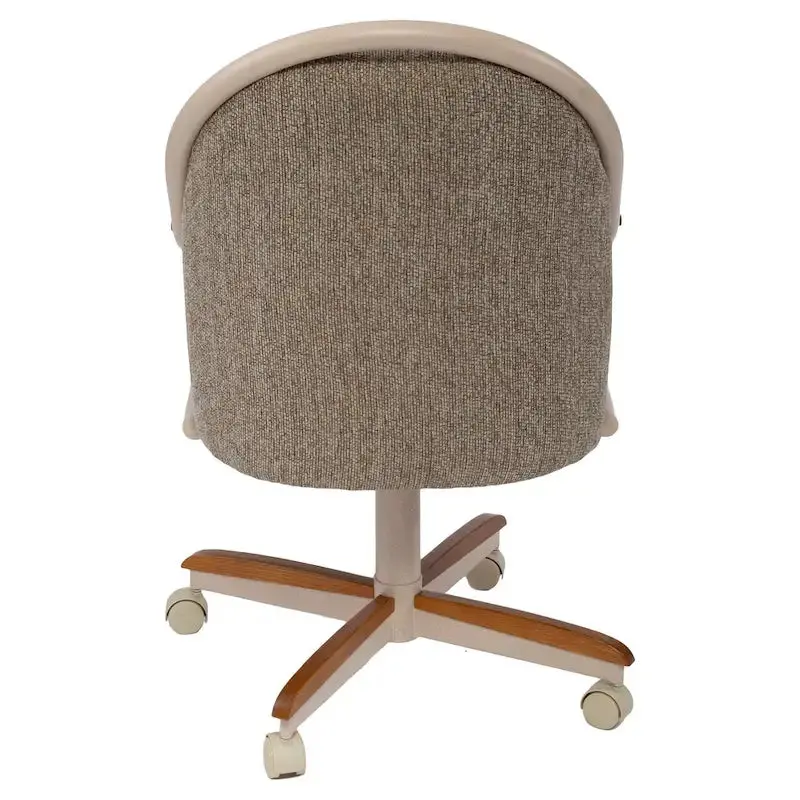 Swivel-and-Tilt Dining Chair – Casual Cushioned Seat with Smooth Rolling Casters