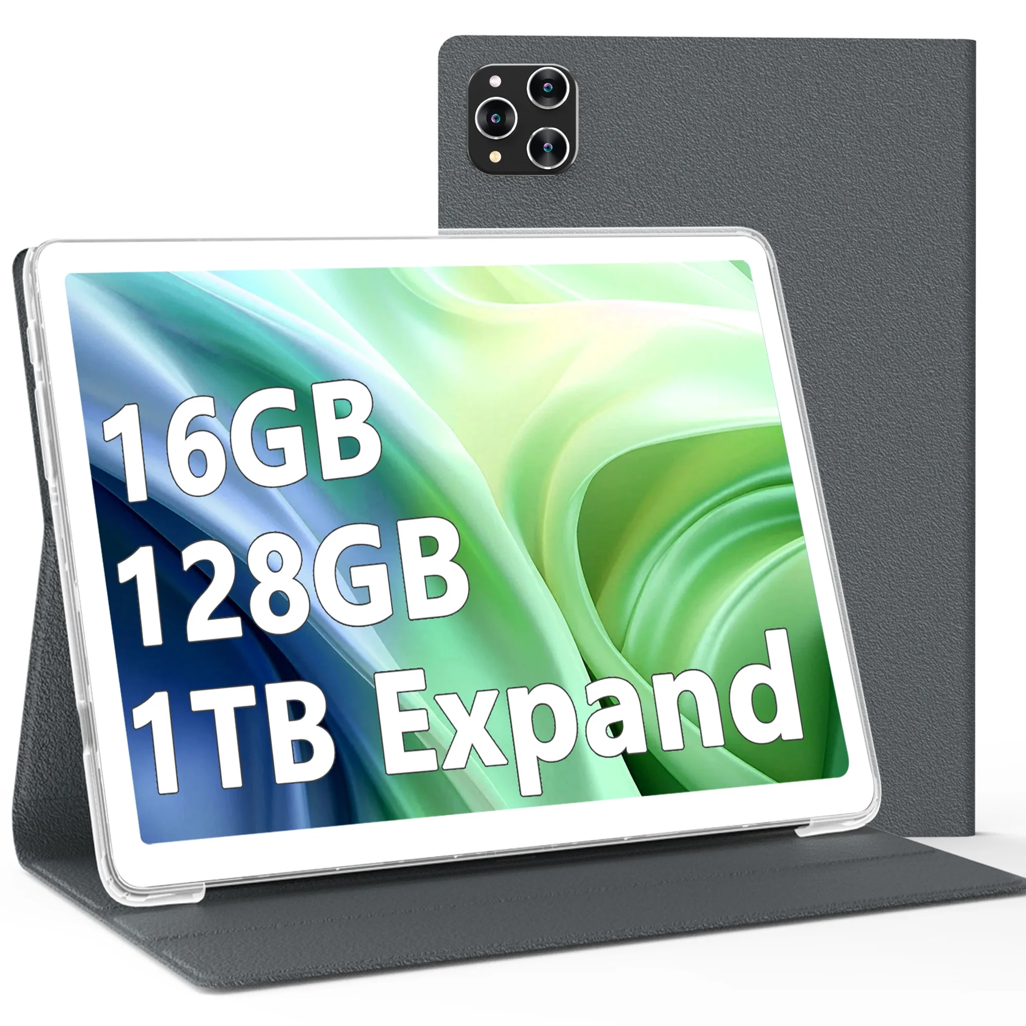 Tablet Android 13.0 Tablet,10 Inch Tablet,128GB ROM+16GB RAM+1TB Expand TF Expand,Octa-Core Powerful 5G WiFi Tablet,Tablet with Leather Case,Bluetooth,GPS,Dual Camera,FHD Display,Touchscreen Tablet