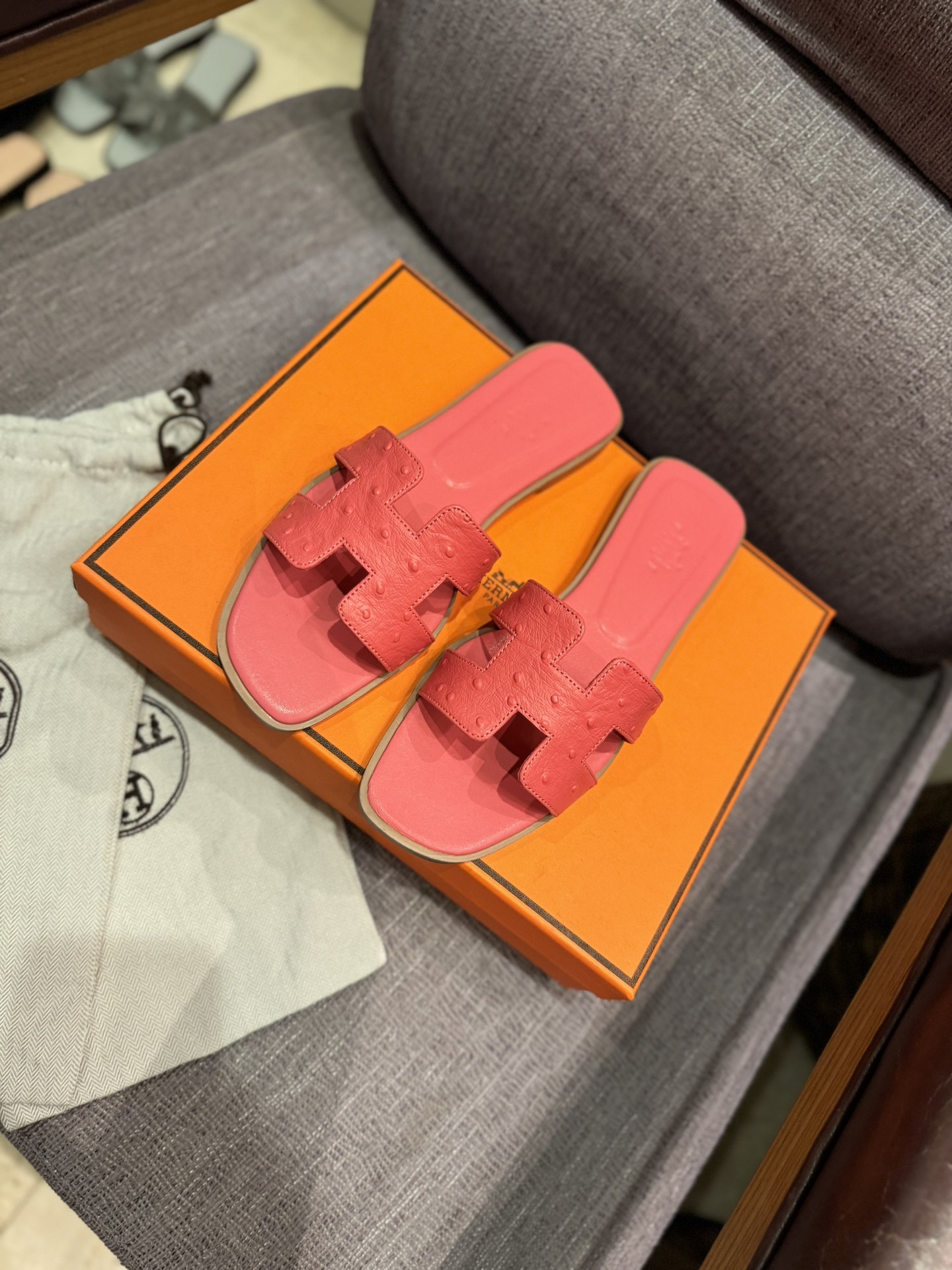 Hermès classic flat sandals - cnluxepick