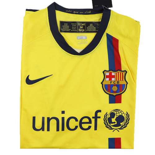 Retro Soccer Jersey Barcelona Away 2008/09