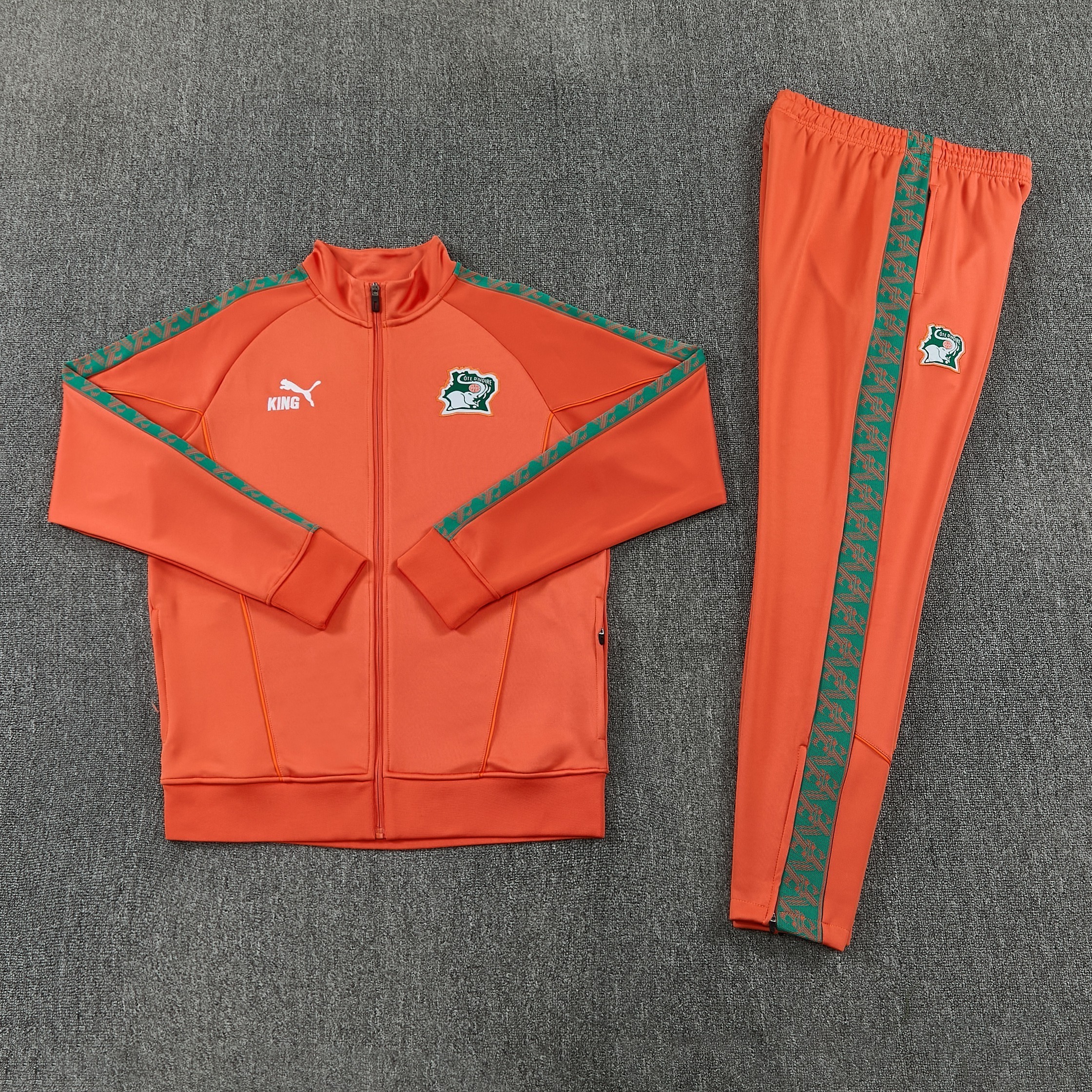 26/27 Côte d'Ivoire Full Zipper Training Suit