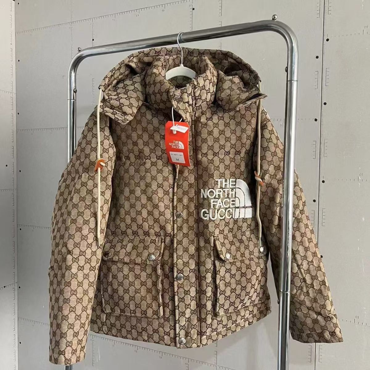 The North Face Gucci cotton-padded clothes unisex - cnluxepick