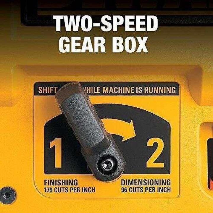 dewalt-Thickness Planer, Two Speed, 13-Inch (DW735X)