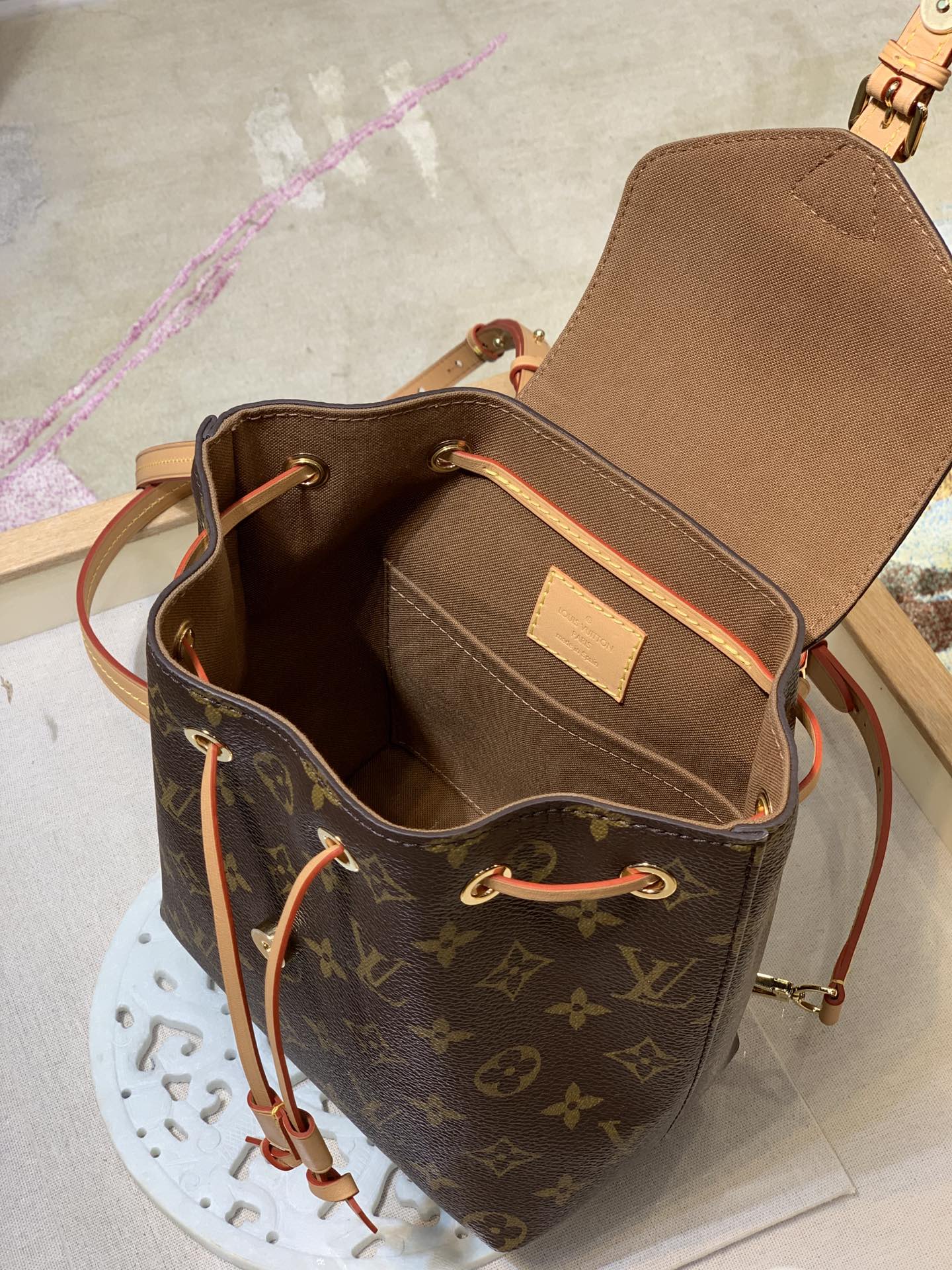 Louis Vuitton Montsouris Bb 33Cm M45502