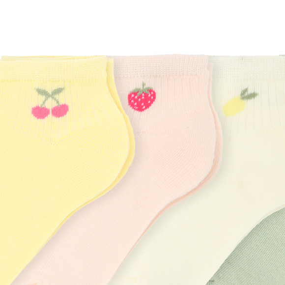 Topolino 4 Paar Mädchen Sneaker-Socken knöchelhoch