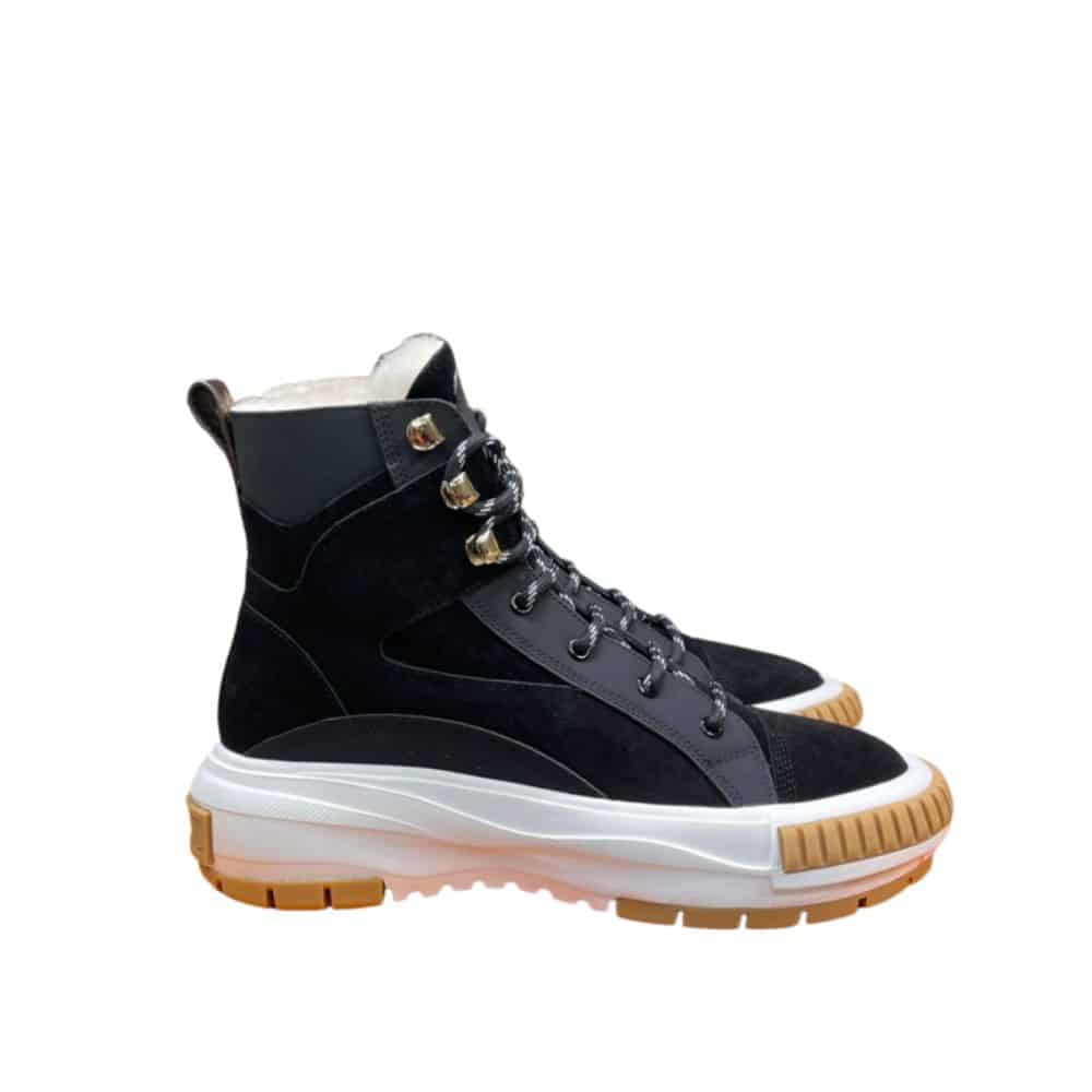 Louis Vuitton Squad Sneaker Boots Black