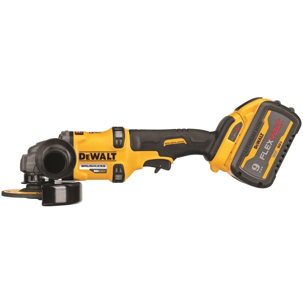 DEWALT FLEXV 60V MAX* 4 1/2″ – 6″ Grinder with Kickback Brake Kit DCG418X1