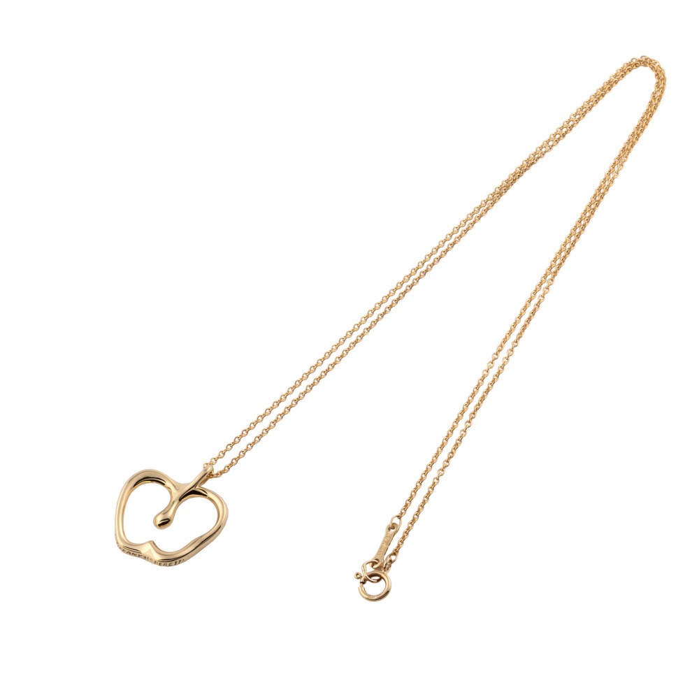 Tiffany & Co. Elsa Peretti Apple Necklace 18K Yellow Gold