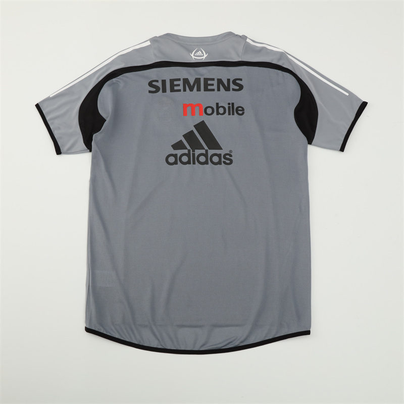 2004/05 Real Madrid Retro Short Sleeves Training Jersey - Gray