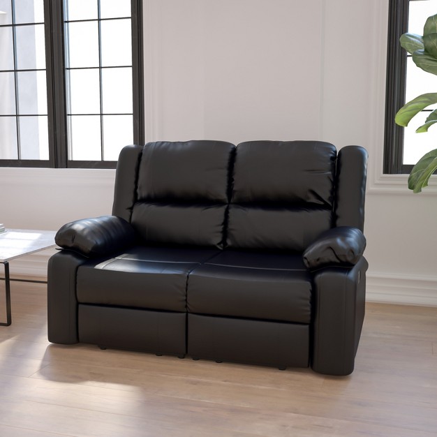 Flash Furniture Harmony Series Loveseat With Two Built in Recliners