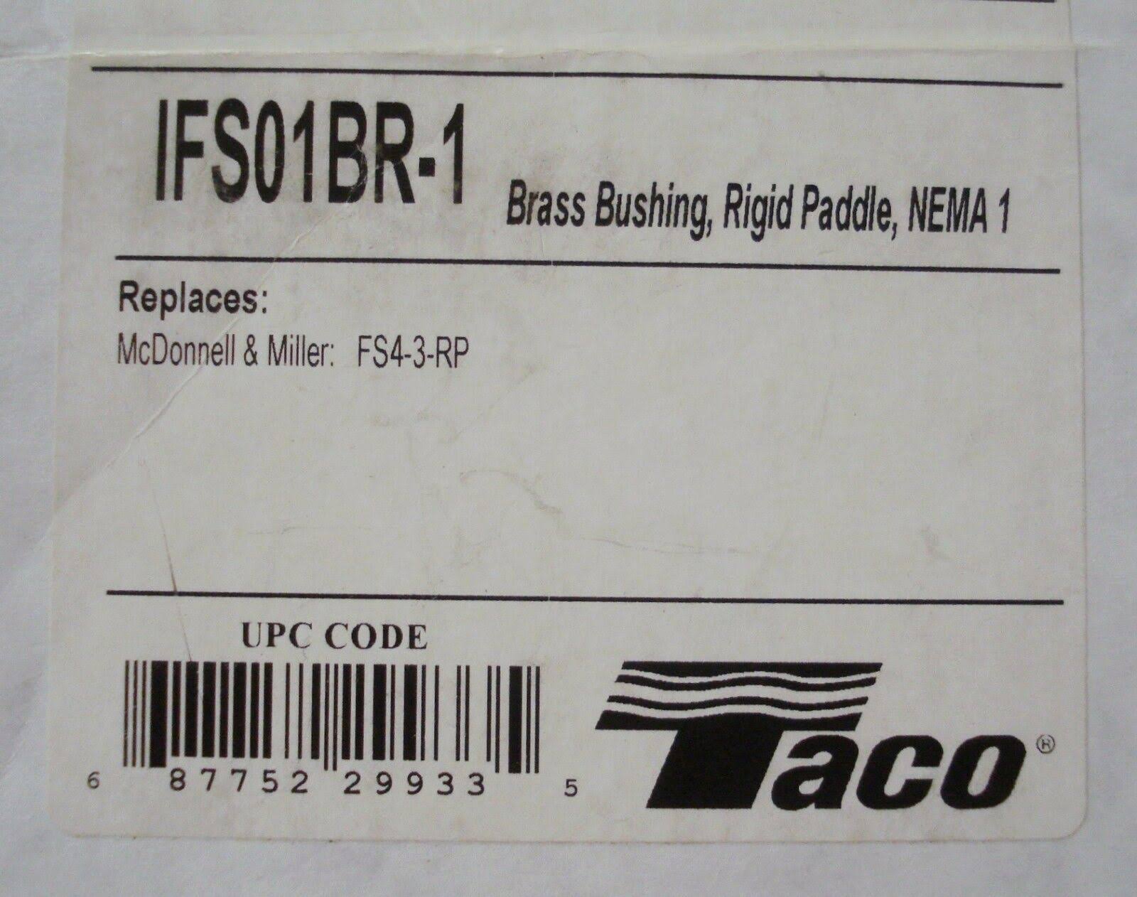 Industrial Flow Switch, Taco, IFS01BR-1