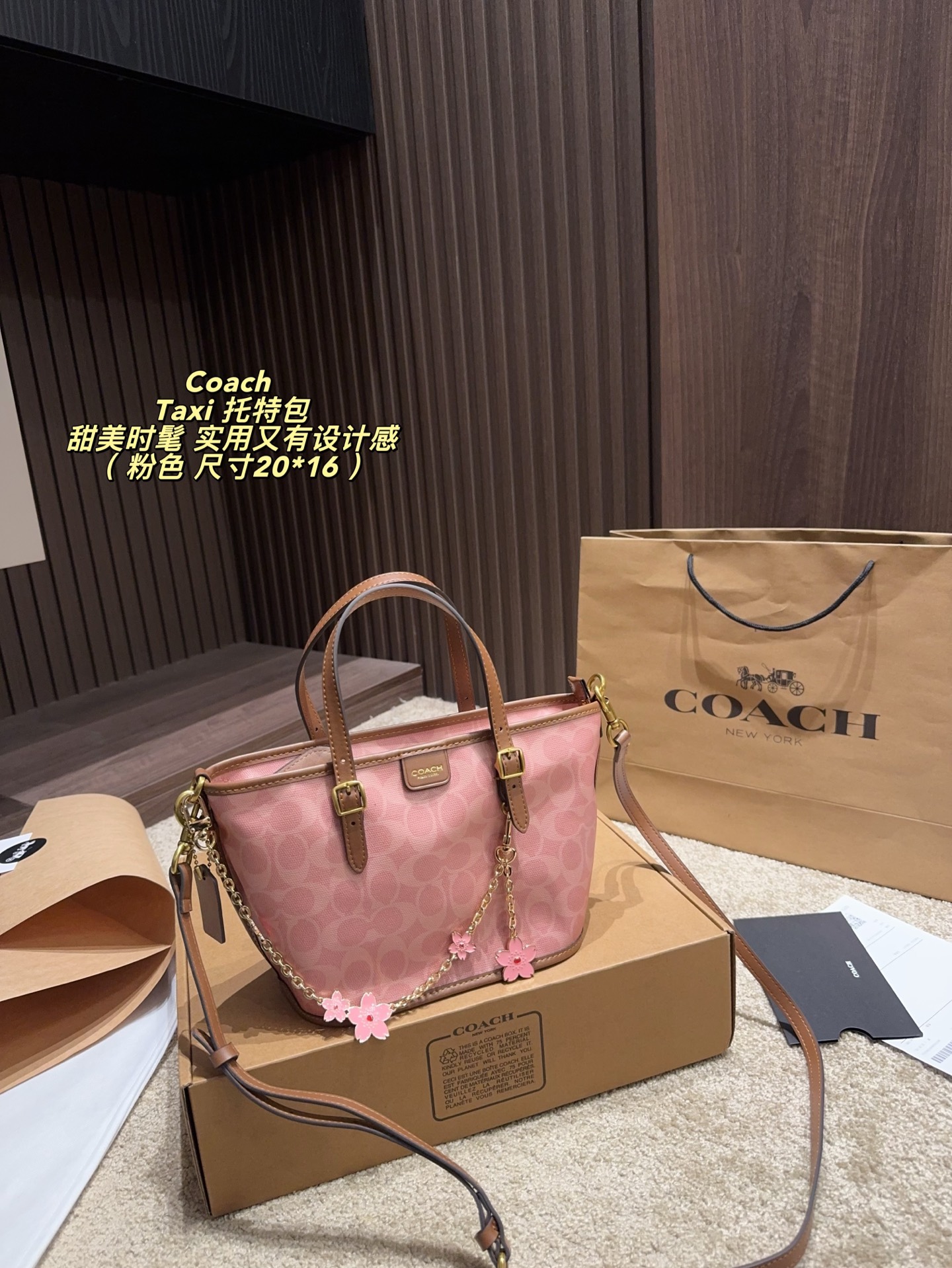 Coach Taxi Tote Bag - cnluxepick