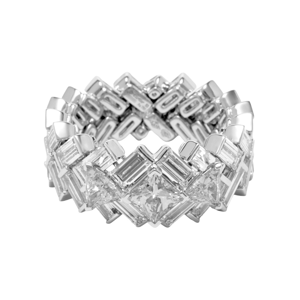 Cartier Reflection Ring 18K White Gold Diamond H4333700