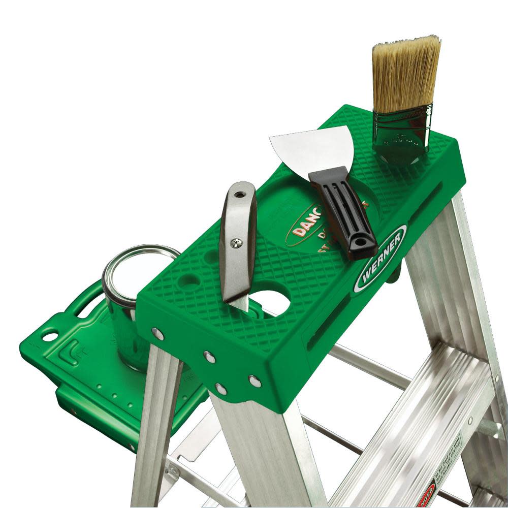 4 Ft Aluminum Type II Step Ladder;