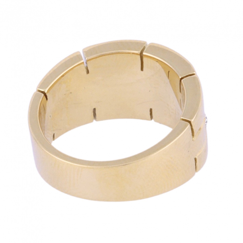 Cartier K18YG Yellow Gold Ring Diamond